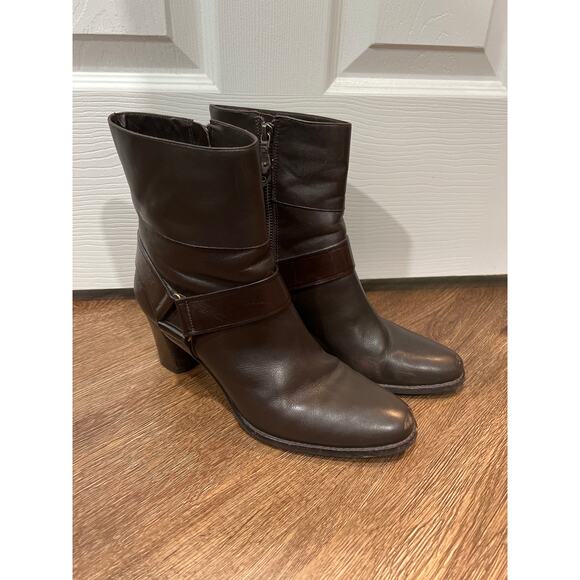 Cole Haan Valerie Zip Ankle Boots Women's 8.5 - Picture 1 of 10